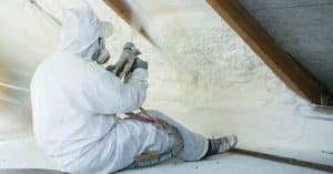 Spray Foam in Attic